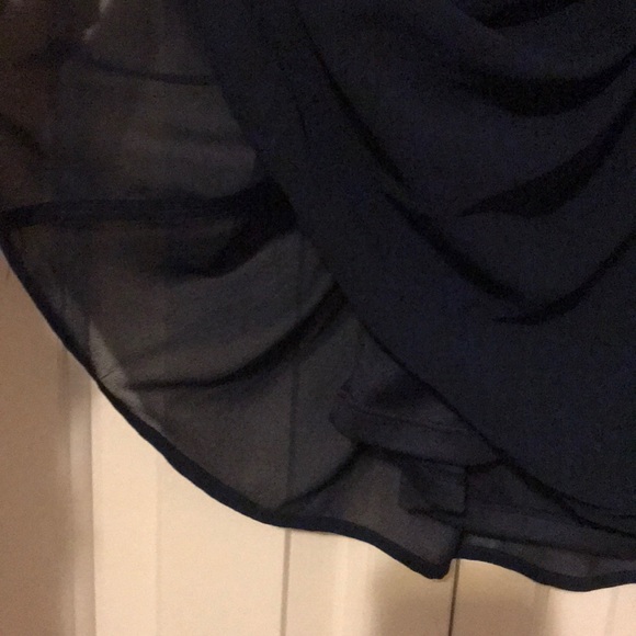 Strapless Navy Dress - Picture 6 of 6